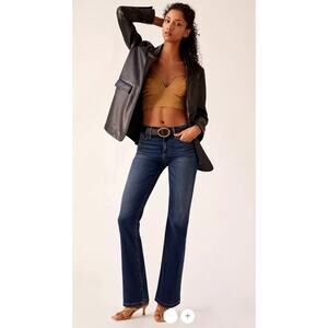 Anthropologie x Joe's Jeans 27 The Provocateur Low-Rise Bootcut Jeans Dark Wash